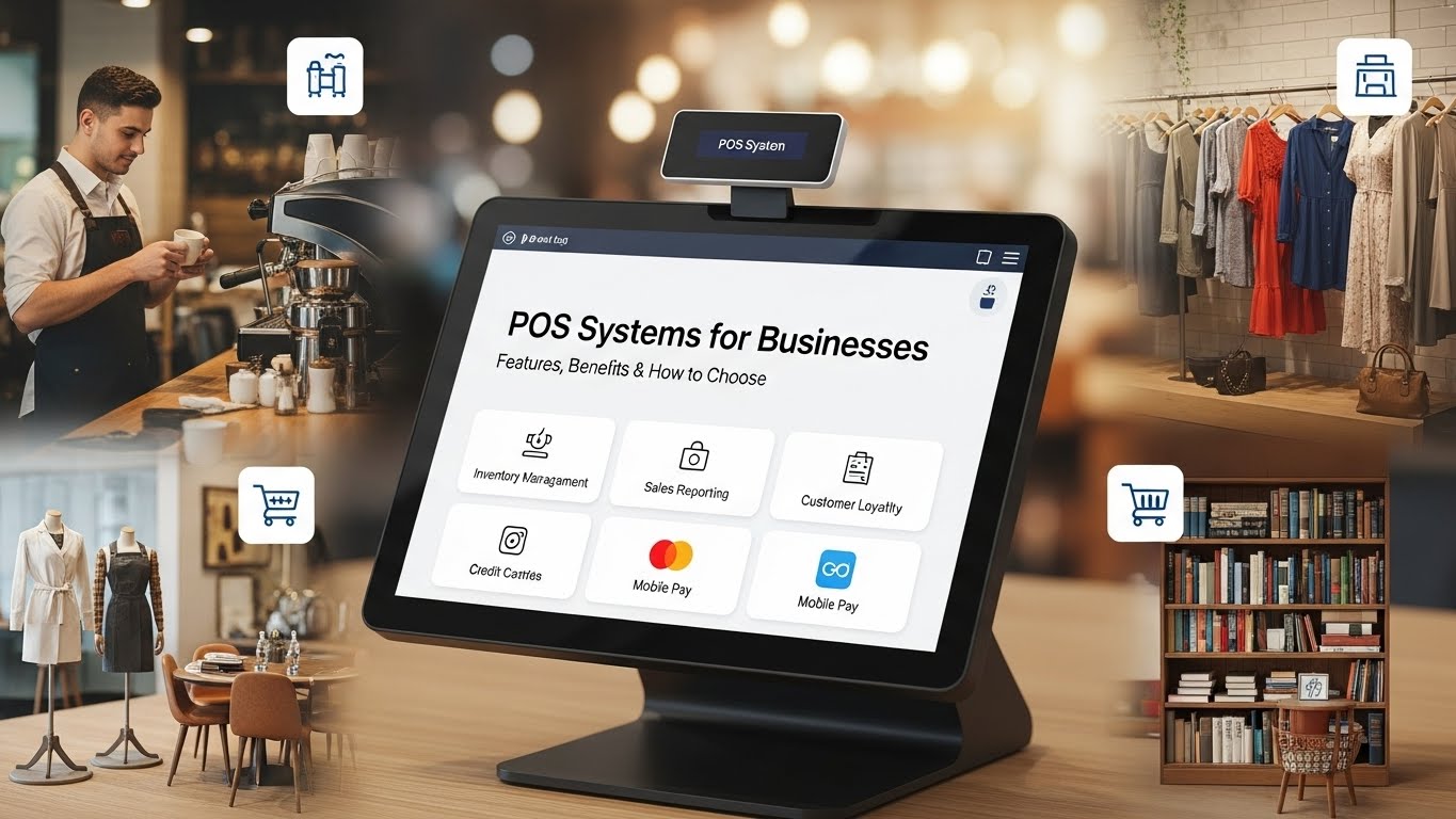 POS Systems for Businesses Features, Benefits & How to Choose