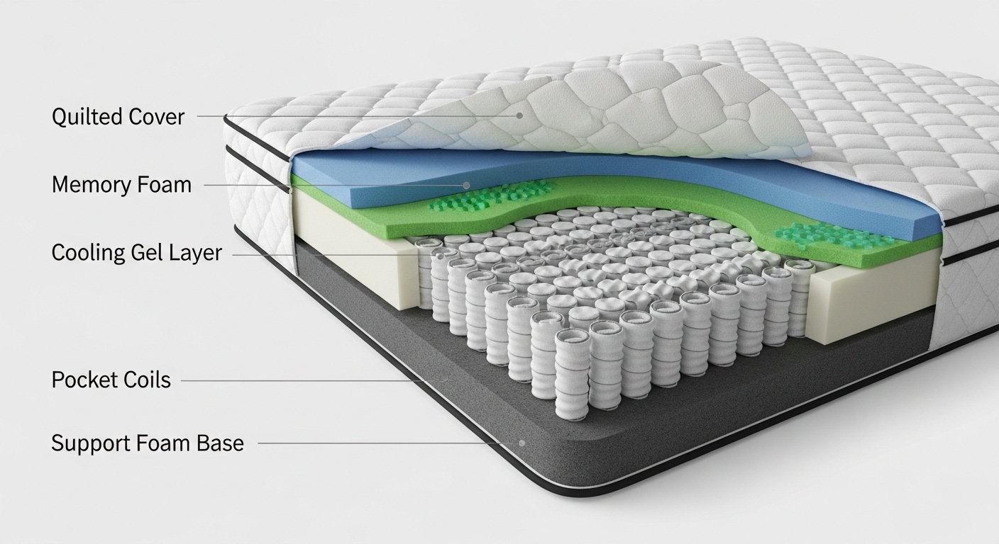 What Is a Hybrid Mattress?