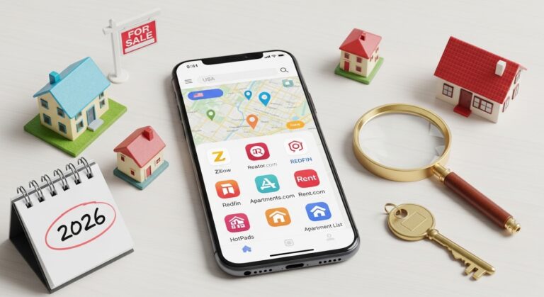 Best Apps to Find Homes, Rentals, and Apartments in the USA in 2026