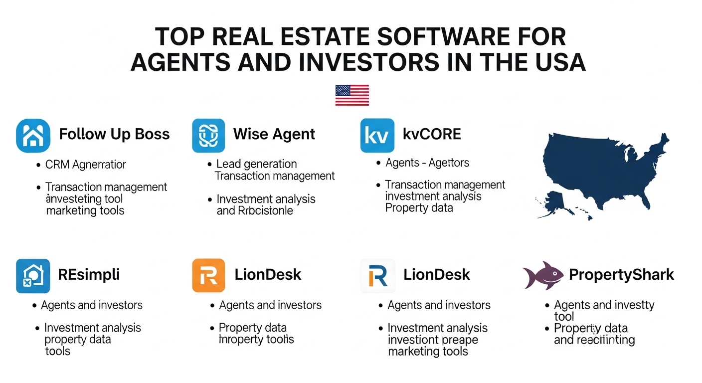 Top Real Estate Software for Agents and Investors in the USA