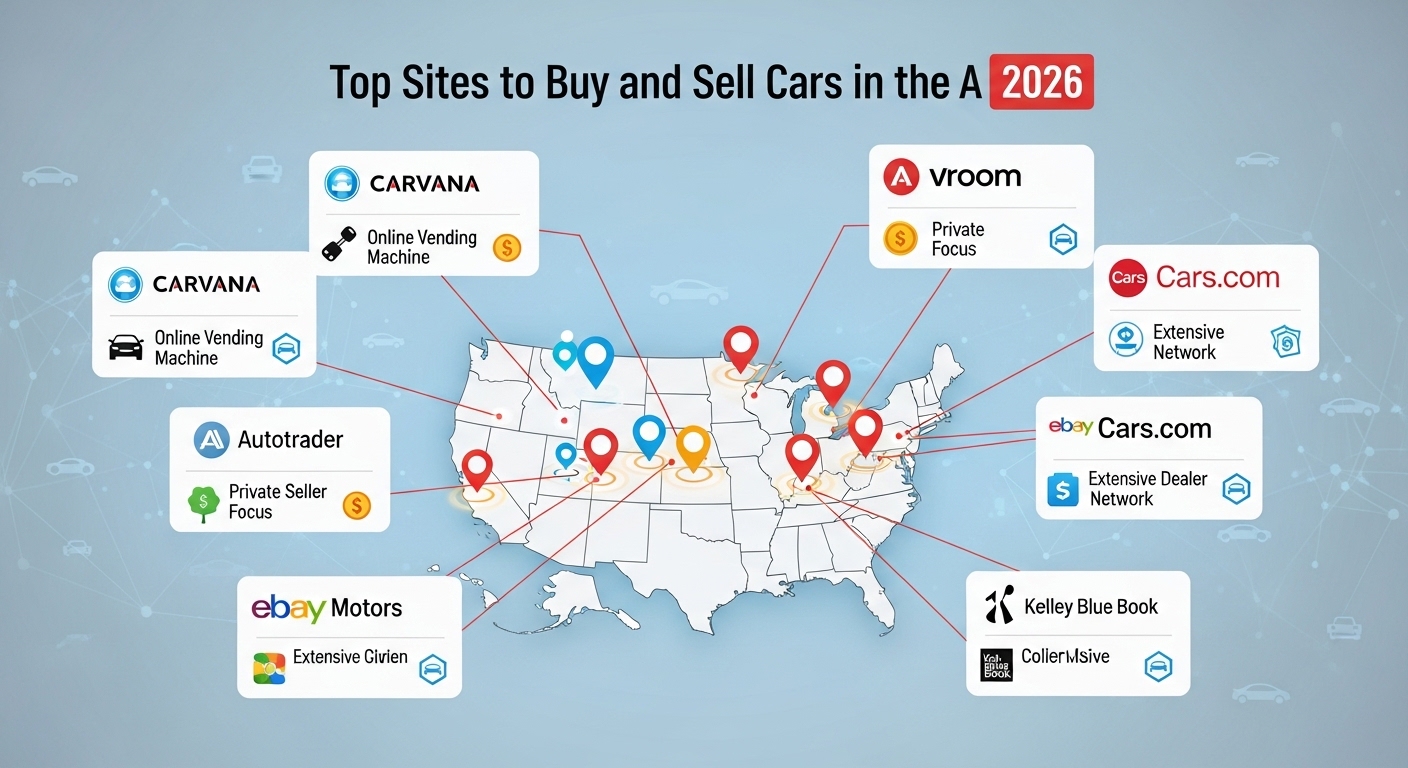 Sites to Buy and Sell Cars in the USA